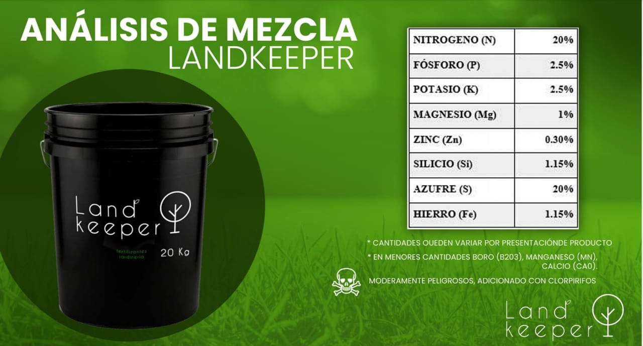 Fertilizante premium 20kg Landkeeper
