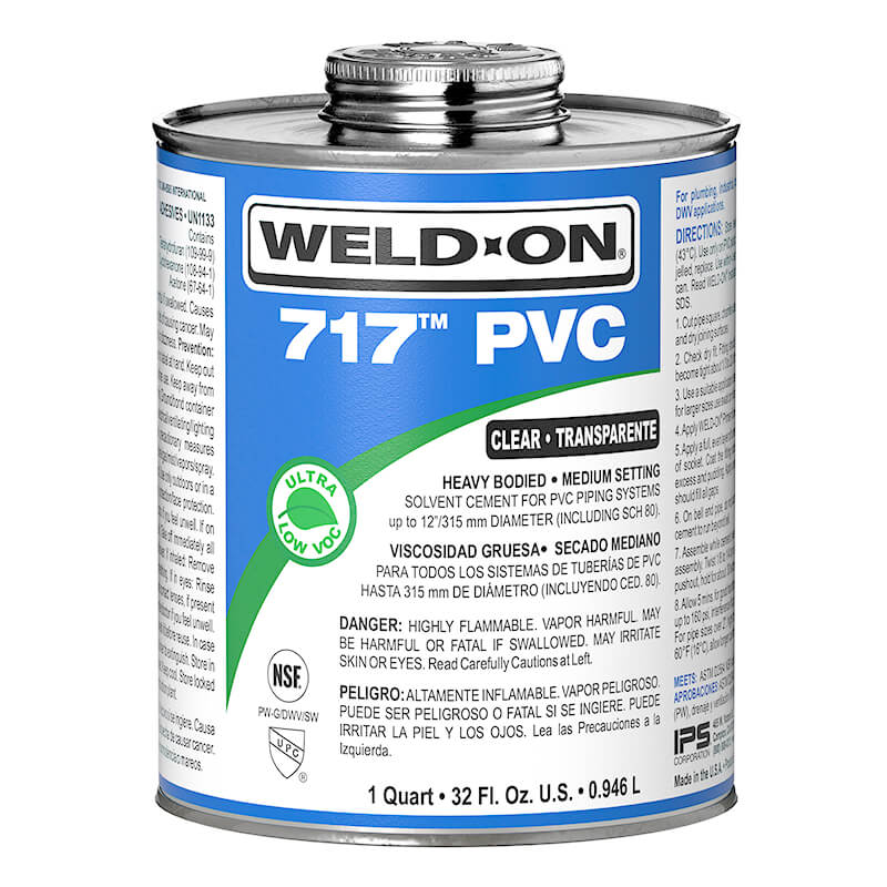 Cemento para pvc 717 Weld on
